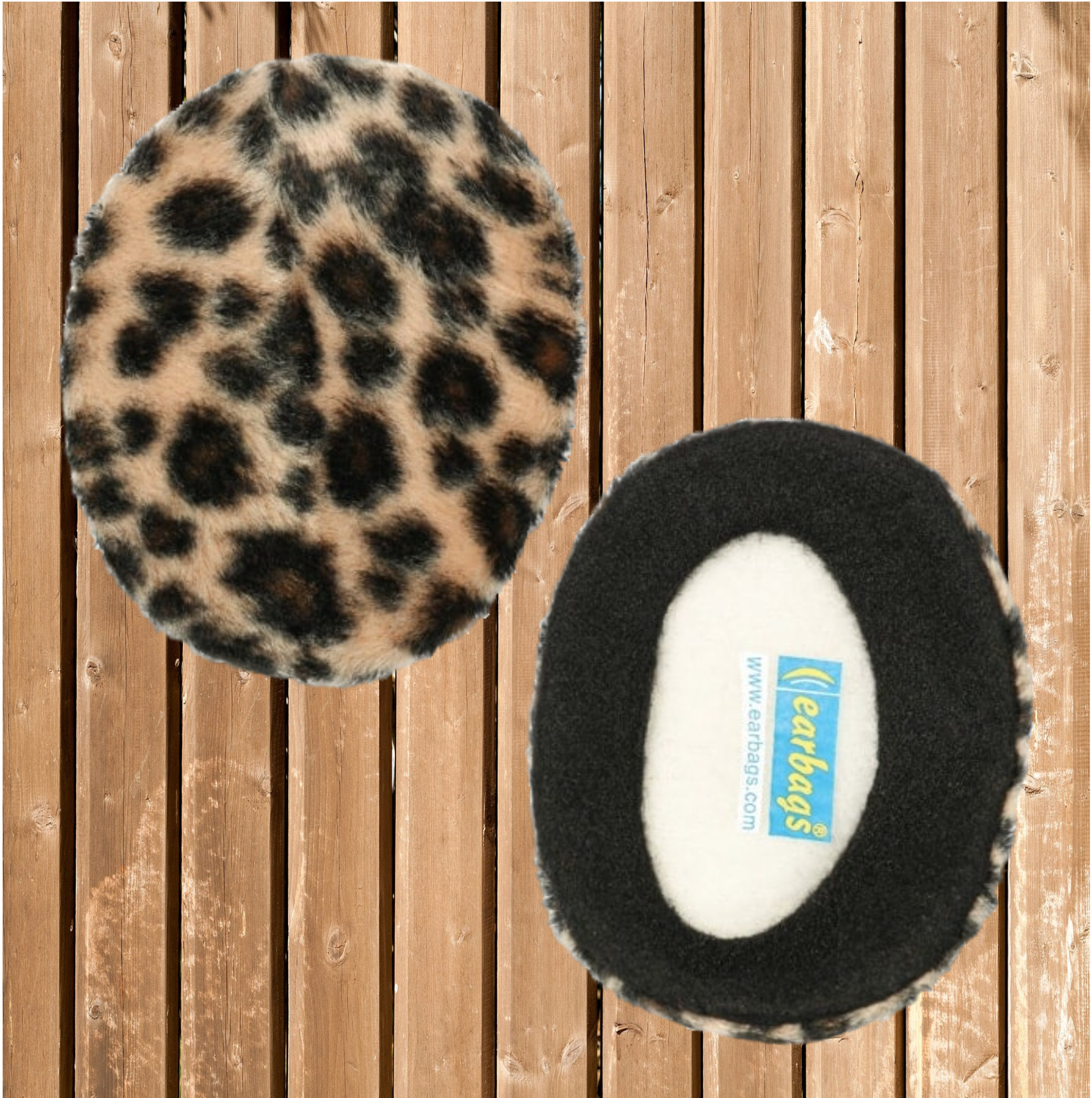 Earbags, Ohrenwärmer, Ohrenschützer, Ohrenschutz, leopard